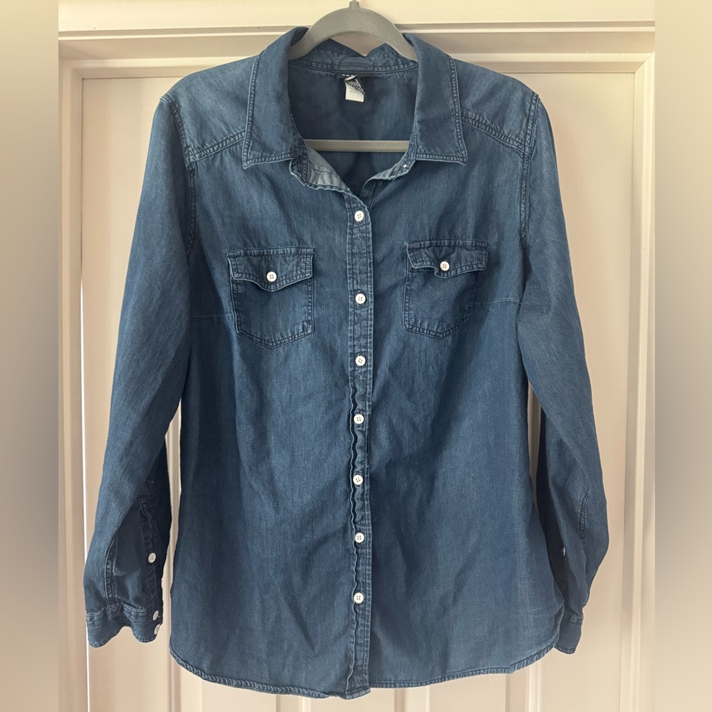 Torrid Long Sleeved Button Shirt